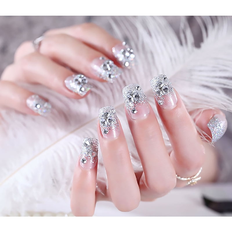 30 Stunning Bridal Shower Nails to Try in 2023 - Uptown Girl